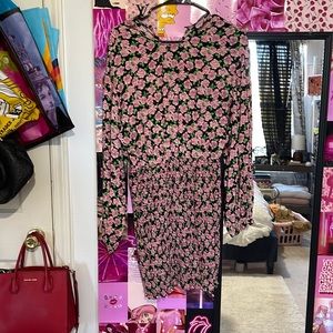 Zara | Floral Long Sleeve Dress
